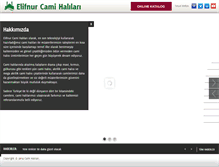 Tablet Screenshot of elifnurcamihalilari.com